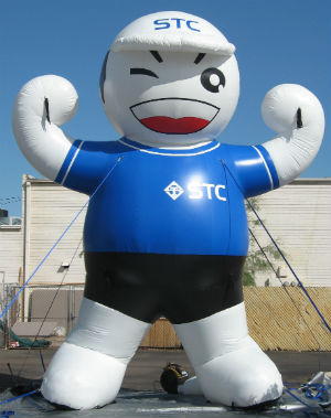 mascot inflatable for business