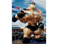 muscle Man cold-air inflatables